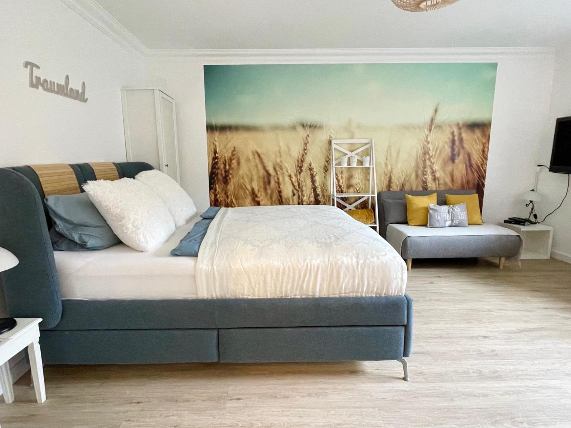 Fewo Studio 'Ein Bett Im Kornfeld', Kueche, 30Qm, Souterrain Welver Esterno foto